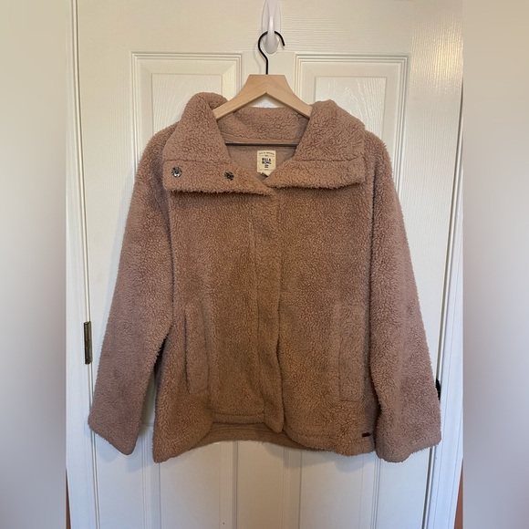 Billabong Women’s Cozy Days Sherpa Jacket - Picture 2 of 6